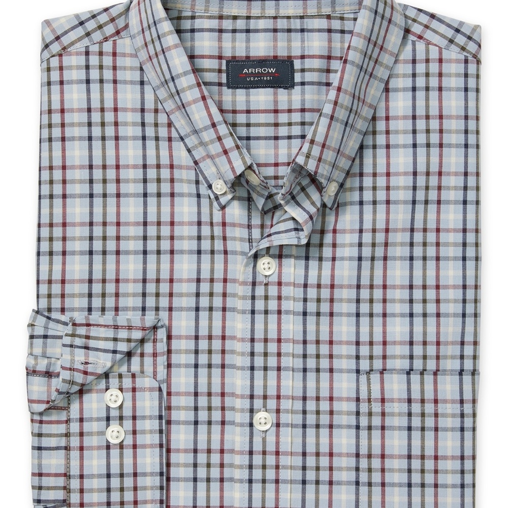 Men's Hamilton Poplin Plaid Shirt